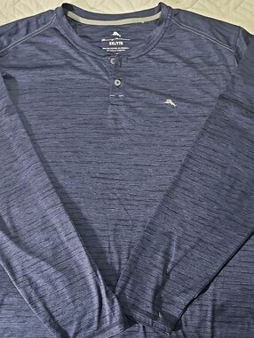 TOMMY BAHAMA 2xl Wave Crest Performance Henley Shirt